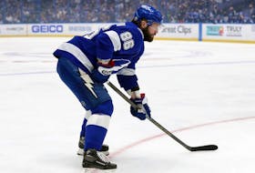 The Lightning would be well over the cap if it was enforced in the playoffs because it added Nikita Kucherov, who has a $9.5-million cap hit, after he missed the entire regular season following hip surgery.