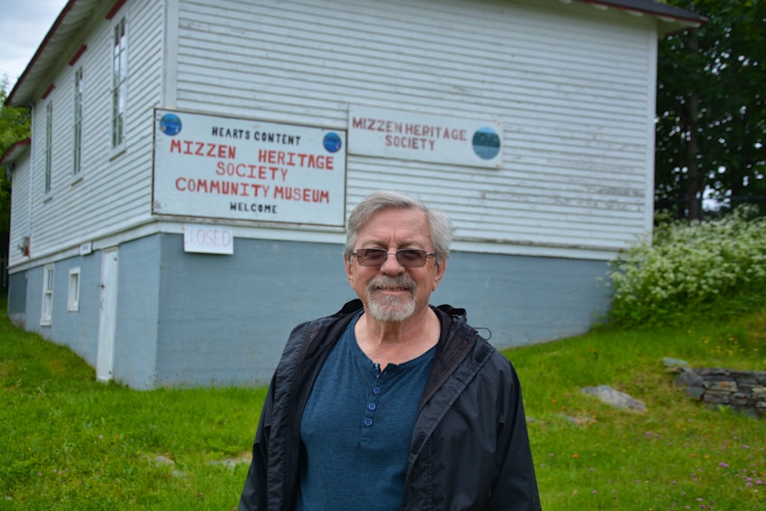 Ed Arnott of the Mizzen Heritage Society is looking forward to seeing the heritage of Heart’s Content get a revamp under the town’s Heart’s Content heritage interpretive framework and landscape development plan. — Nicholas Mercer