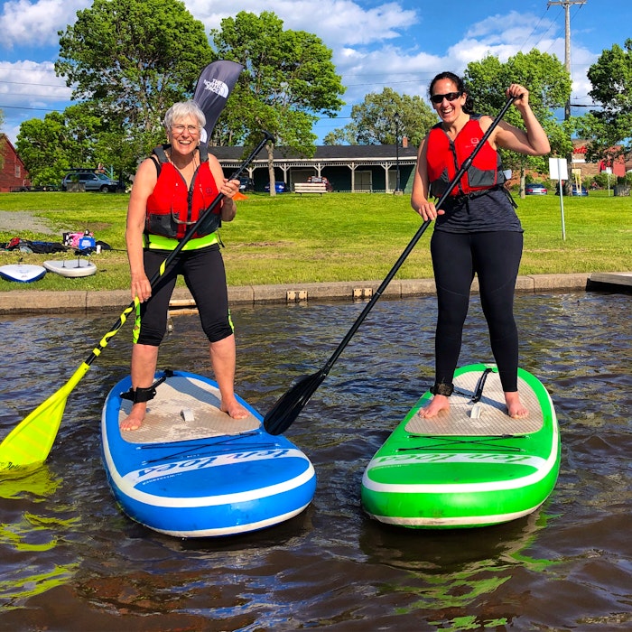 Annapolis Valley Paddle — a division of Girls on Boards that offers rentals, camps, and guided tours — allows people to try paddleboarding, which is becoming increasingly popular. — Contributed