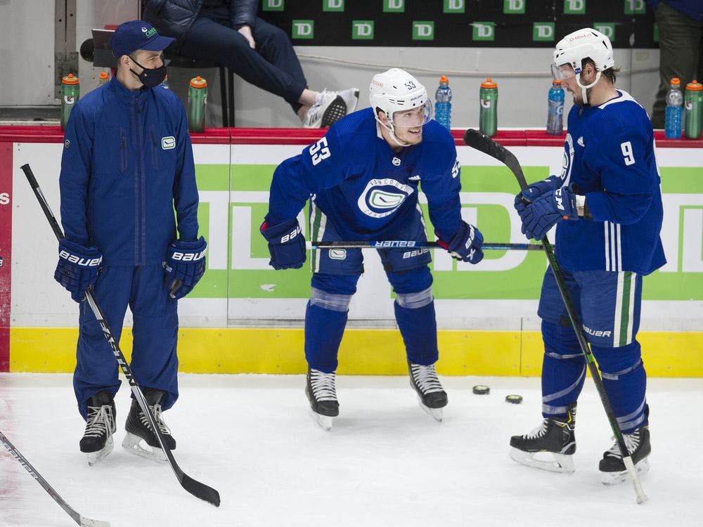 canucks training camp 2021 schedule