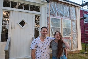 Beth Bowers and Chris Dow bought this abandoned house in Port Medway in 2019. The couple moved from Toronto to the small Nova Scotia town just as the pandemic started in 2020.