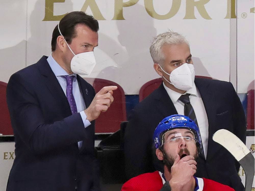 Montreal Canadiens assistant coach Trevor Letowski Habs Dominique Ducharme  