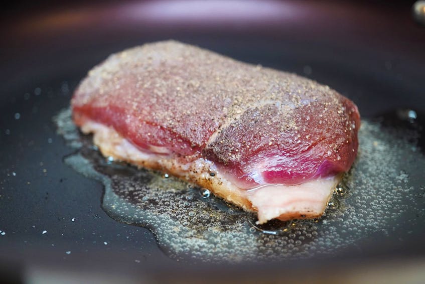 It's important to ensure your duck breast is cooked properly to ensure your dish is successful, says Chef Ilona Daniel. Key to that is ensuring the fat is rendered properly.