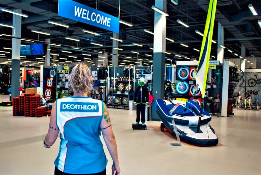The team of sports experts at Decathlon Dartmouth is excited to answer your sporting equipment questions and help ensure you find the right fit. - Photo Contributed.