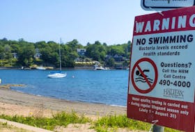 Water quality tests demonstrated high bacteria levels in the water exceeding Health Canada’s swimming guidelines causing the weekday supervised beach to close, said HRM officials.