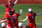 Japan won it with a bases-loaded single from Eri Yamada in the bottom of the eighth, the extra inning. Yamada revealed at her post-game news conference that her father died just on Saturday.