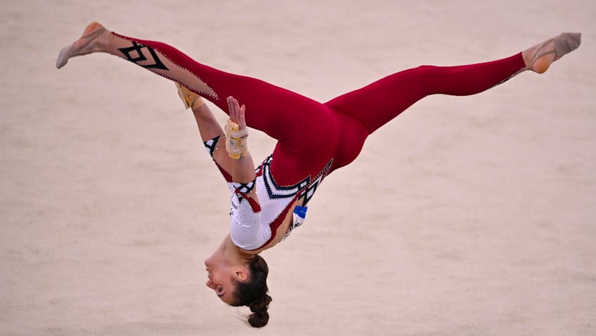 👗 Rhythmic gymnastics leotard girl Japan
