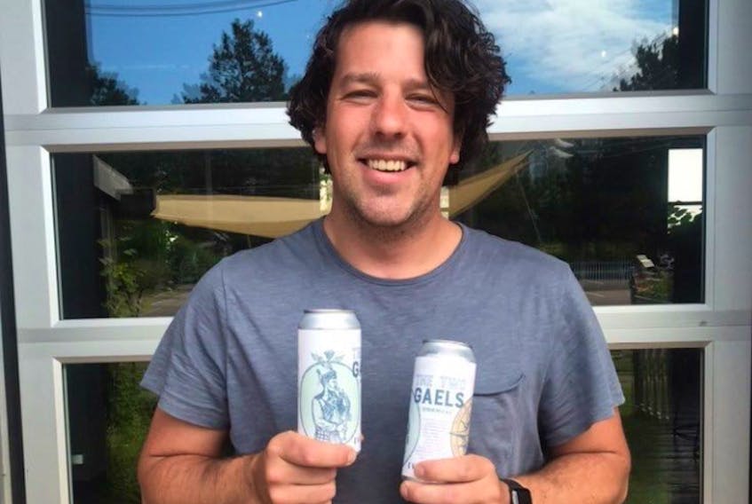 Owner of the Evermoore Brewing company, Alex Clark, recommends their newest brew, the Two Gaels, which is his new favourite.