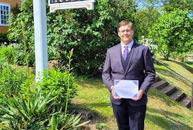 Yarrow Bedwin is a 2021 graduate of Horton High School and this year’s winner of the Wolfville Historical Society’s Watson Kirkconnell History Prize. CONTRIBUTED