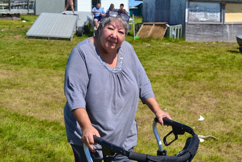 Elder Mary Bernard from Eskasoni First Nation has been coming to the St. Anne's Mission in Potlotek First Nation for at least 40 years. ARDELLE REYNOLDS/CAPE BRETON POST