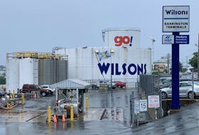 Wilsons' fuel storage facility on Barrington Street in Halifax.