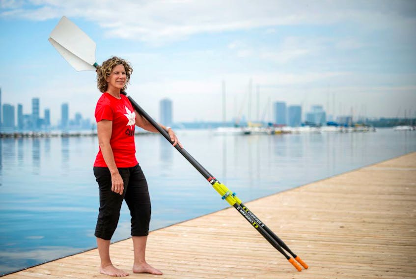 Team Canada's Chef de Mission for the Tokyo 2020 Olympic Games, Marnie McBean, poses for a portrait at the Argonauts Rowing Club on June 28, 2019.