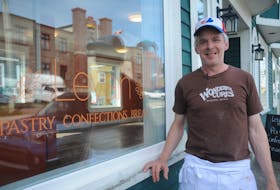 Phil Goodland is the owner and operator of Levain Pastry Confections Bread, a new bakery on Harvey Road in St. John's.