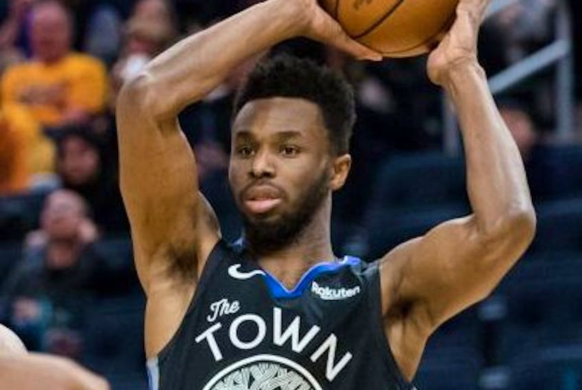 Golden State’s Andrew Wiggins will likely form part of the nucleus for what could be a powerful Canadian team.  USA TODAY Sports