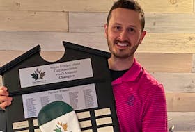 Brett McKinnon of the Ashburn Golf Club in Halifax captured the Men’s Amateur Division at the Cooke Insurance P.E.I. Amateur golf championships at Fox Meadow in Stratford on Sunday. McKinnon shot a 72-hole score of 205 for a four-shot victory over Belvedere’s Anthony Warren.