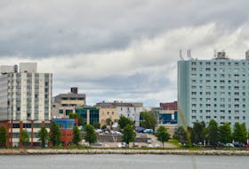 Part of the Sydney skyline as it appears from the Westmount side of the harbour. Business owners and community leaders are hoping for a return to prosperity in Cape Breton Regional Municipality’s largest downtown. DAVID JALA/CAPE BRETON POST
