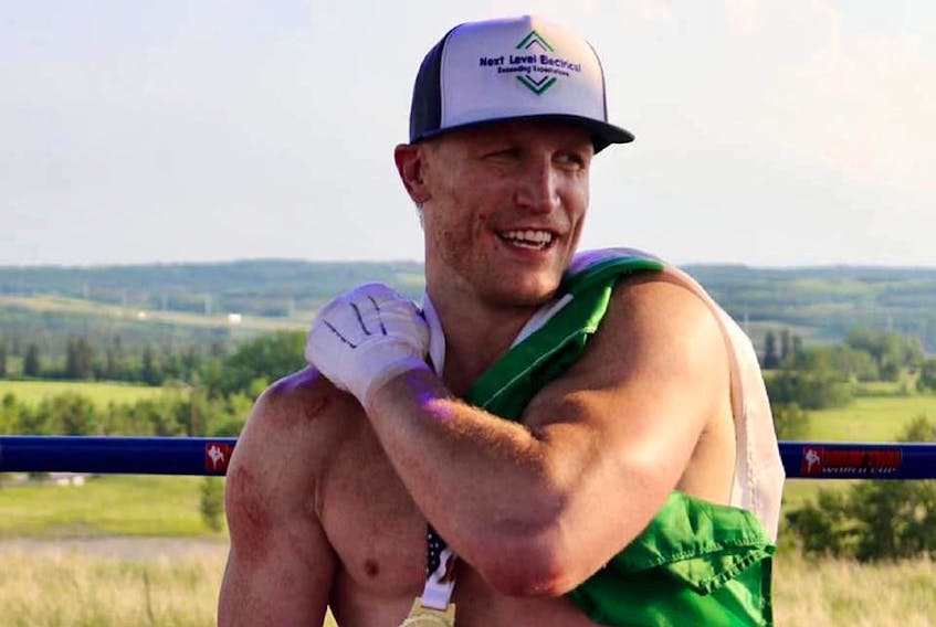 Cape Breton product Mark MacKinnon claimed the World Boxing Council Canadian Cruiserweight Muay Thai Championship, defeating Tim Lo by unanimous decision at Grey Eagle Resort and Casino in Calgary on Saturday.