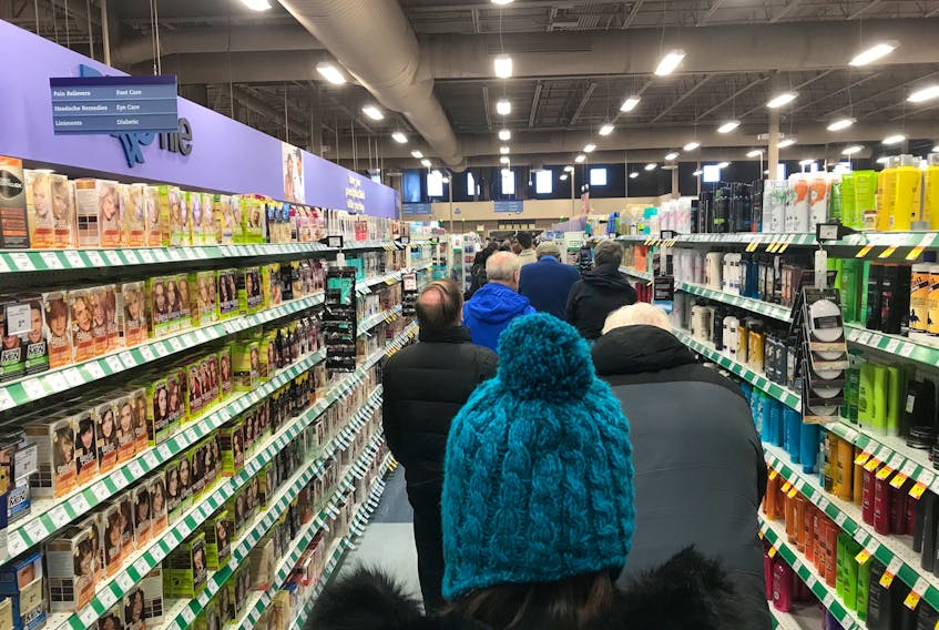 Lineups inside and outside St. John’s grocery stores during Snowmageddon in January 2020 provided a snapshot of how a lack of food security in the province might play out in future.