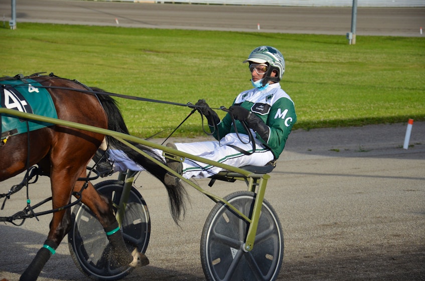 Marc Campbell will leave from the rail behind Time To Dance in the 53rd running of the Governor's Plate, presented by Summerside Chrysler Dodge, at Red Shores at Summerside Raceway on July 10. - Jason Simmonds • The Guardian