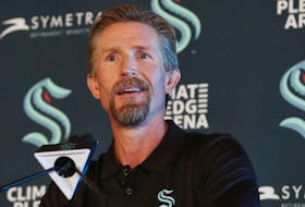 Head coach Dave Hakstol will lead his expansion Seattle Kraken club against the Vancouver Canucks in their first NHL pre-season game, on Sept. 26 in Spokane, Wash.
