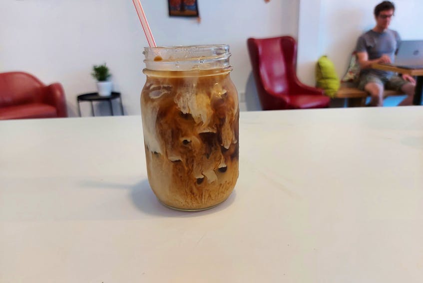 The Village Coffeehouse’s iced coffee is a perfect substitute for regular coffee on a hot summer day.- Alice Hartling photo