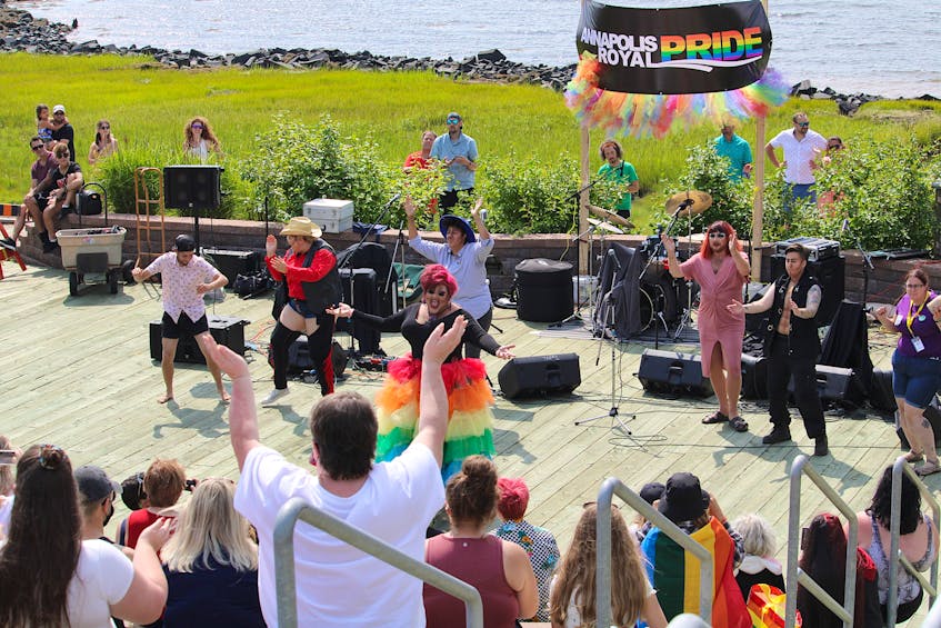 People were engaged during the Annapolis Royal Pride celebration on Aug. 7. - Jason Malloy - Jason Malloy