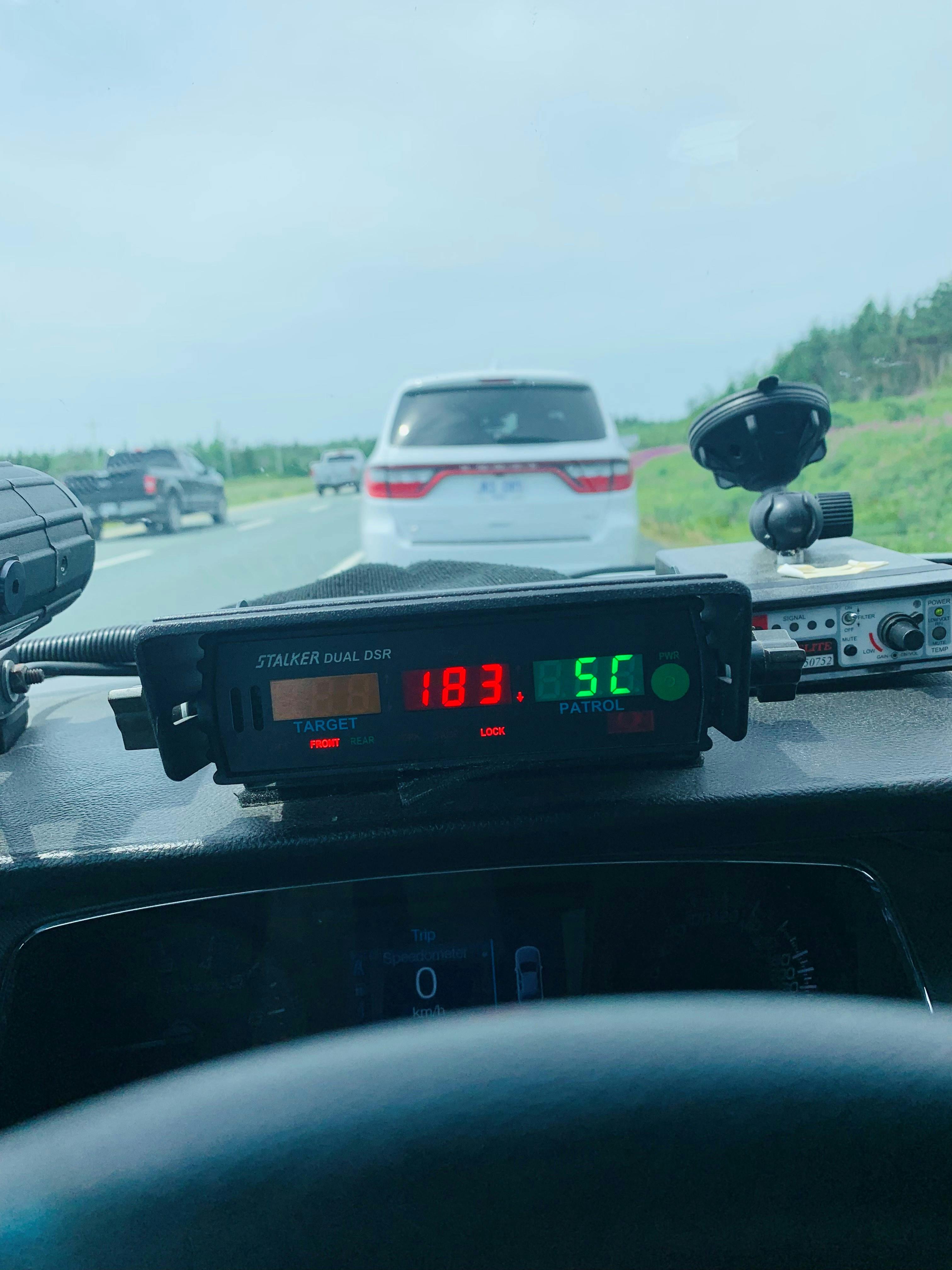 RCMP fines St. John s man for driving more than 180 km h on Trans