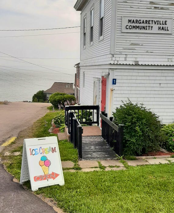 The Margaretsville Community Hall ice cream parlour runs every Sunday from 2 to 4 p.m. during the summer. The last Sunday is on the Labour Day weekend in September.  - Contributed