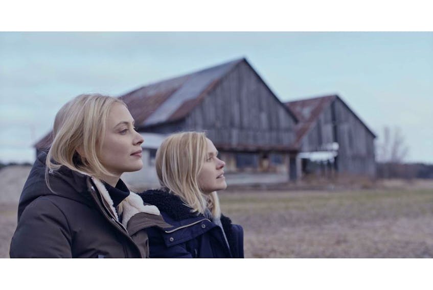 Sarah Gadon and Allison Pill in a scene from All My Puny Sorrows. Courtesy, Calgary International Film Festival.