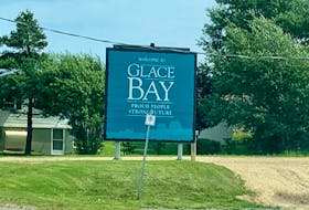 The Welcome to Glace Bay sign on Reserve Street salutes the community's resilient population and its positive outlook for the future. DAVID JALA/CAPE BRETON POST