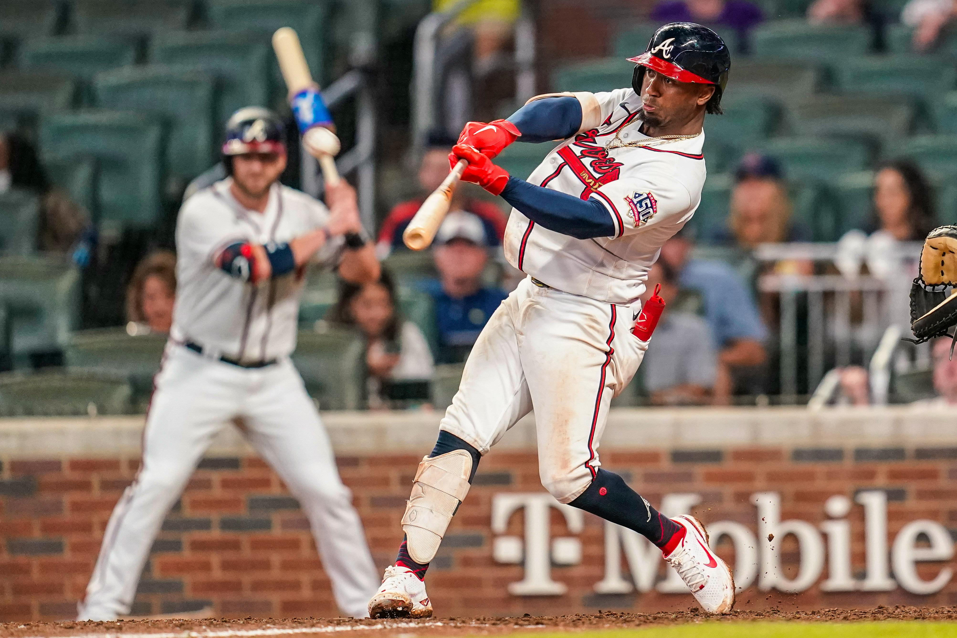 Atlanta Braves' Second Baseman Ozzie Albies Joins Rogers Hornsby in MLB  History Books - Fastball