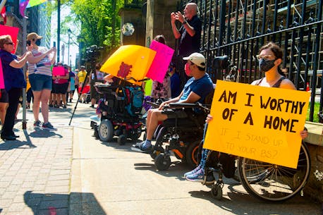 Disability rights advocates stage rally, remind Nova Scotia of promises