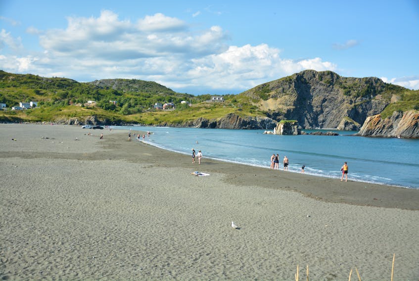It was a great day to hit Salmon Cove Sands in Salmon Cove on Aug. 16 as people slowly start to flock back to the beach in the wake of an algae bloom and some less-than-ideal weather.