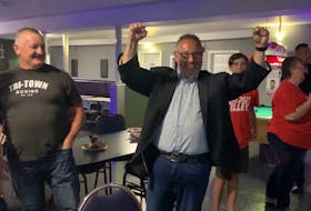 Fred Tilley, Liberal candidate in Northside-Westmount, was one of the election night's biggest surprises with his win over PC incumbent Murray Ryan. — IAN NATHANSON/CAPE BRETON POST