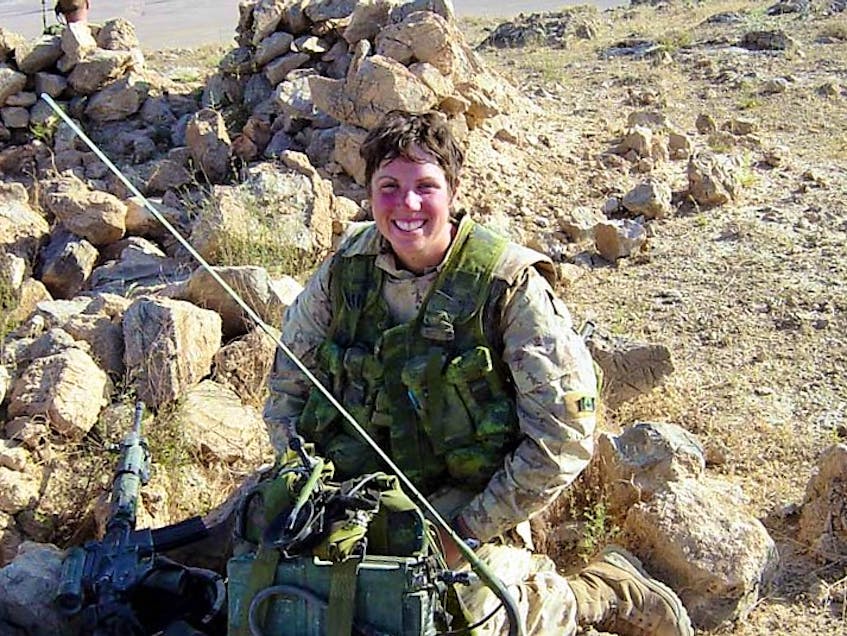 Capt. Nichola Goddard was the first female Canadian military member killed in action in 2006. - Contributed