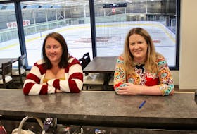 TALO on Ice manager Rita Murphy, left, and restaurant founder and co-owner Angela Houston are enthusiastic about taking over food and beverage service at the recently renovated and ren-named Glace Bay Miner’s Forum. DAVID JALA
