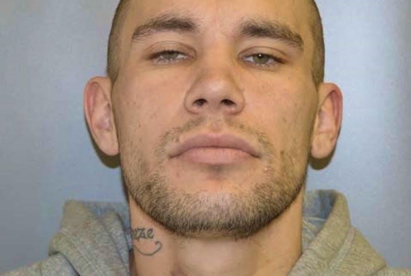 Justin Jody Dempster,31, has been on the run from police in relation to multiple break and enters and parole violations.