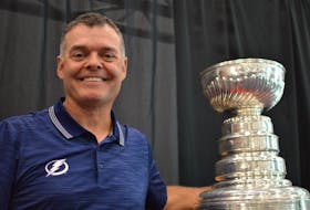 Grant Sonier of Summerside brought the Stanley Cup to his hometown Sunday. Sonier, an amateur scout with the Tampa Bay Lightning, said it was a privilege to bring the Cup to the community.