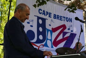 When he’s not organizing music events, Cape Breton Jazz Festival founder Carl Getto can usually be found playing his favourite style of music. He is shown here playing at the 2020 Cape Breton Jazz Festival. CONTRIBUTED/ROCKPIXILS