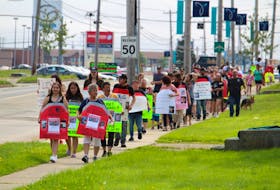 There was good turnout for an Awareness Walk on Aug 21, to draw attention to the need for justice for Colton Cook and Zack Lefave. 
CARLA ALLEN • TRI-COUNTY VANGUARD