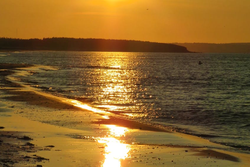 Michele Lawlor sent this pretty photo of a stunning sunset at Brackley Beach on Prince Edward Island’s north shore. Brackley Beach has been a popular vacation spot for more than a hundred years and it has been part of the National Park since 1937.