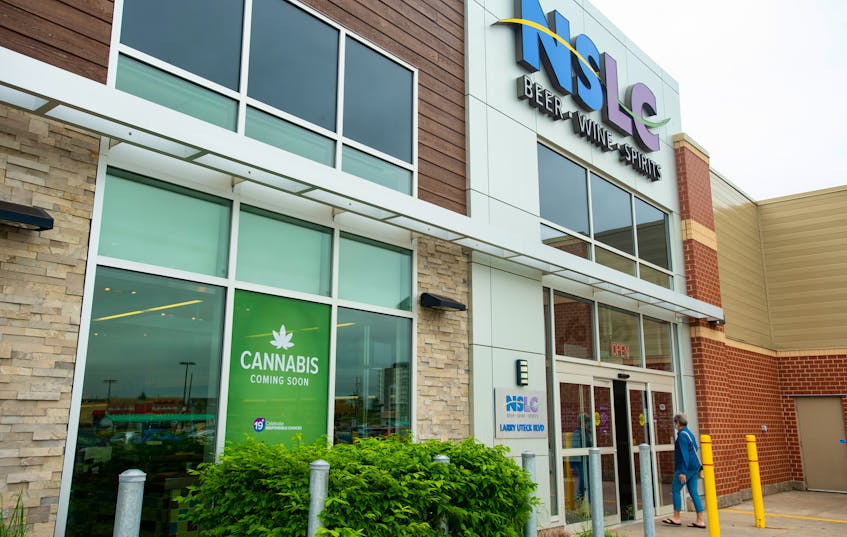 The expansion of cannabis outlets to Nova Scotia Liquor Corp. stores like the one on Larry Uteck Boulevard has led to increased sales. Ryan Taplin - The Chronicle Herald - Ryan Taplin