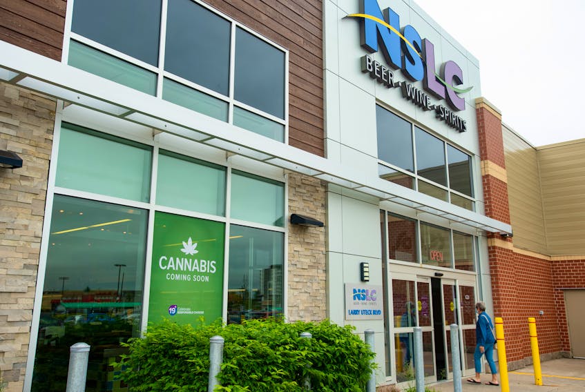 The expansion of cannabis outlets to Nova Scotia Liquor Corp. stores like the one on Larry Uteck Boulevard has led to increased sales. Ryan Taplin - The Chronicle Herald
