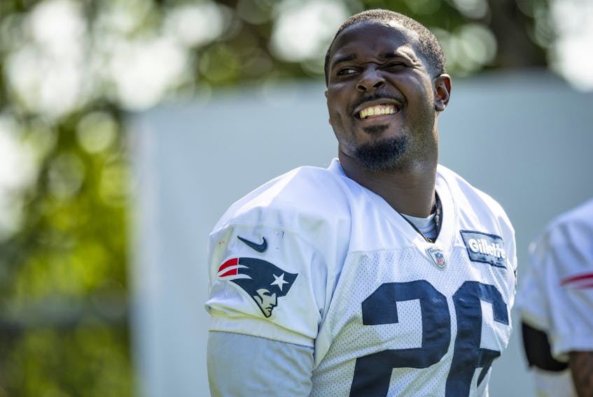 The New England Patriots traded Sony Michel to the Rams on Wednesday.