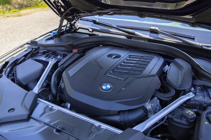 You can’t really use all of the 2021 BMW 540i’s 600 horsepower anywhere unless you have a very liberal risk/reward mentality. Clayton Seams/Postmedia News - POSTMEDIA