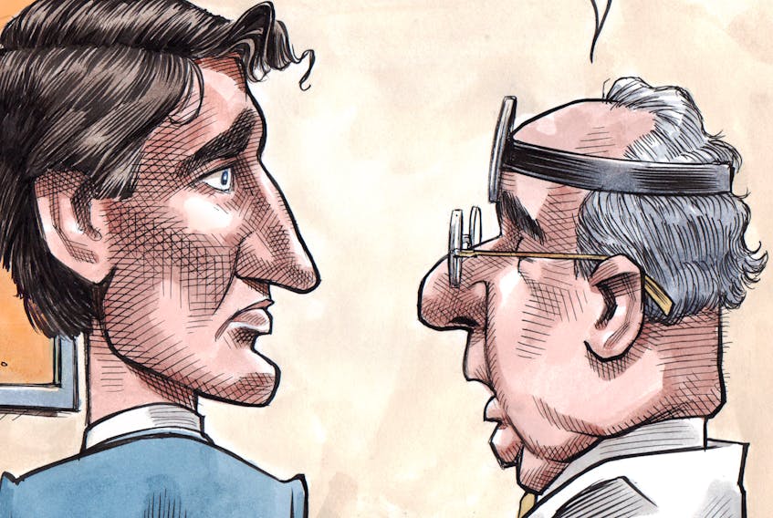 preview of Bruce MacKinnon's editorial cartoon for August 27, 2021.