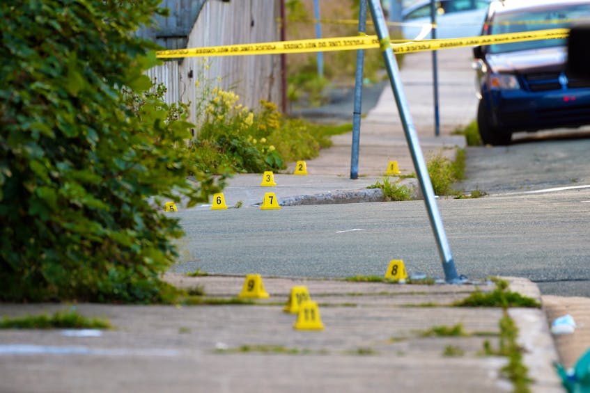 One person is dead following an apparent stabbing in downtown St. John's Thursday night. Keith Gosse/The Telegram - Keith Gosse