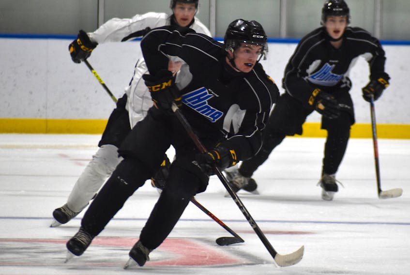 The Cape Breton Eagles traded prospect Colby Huggan to the Blainville-Boisbriand Armada for a third-round pick in 2023. JEREMY FRASER/CAPE BRETON POST.