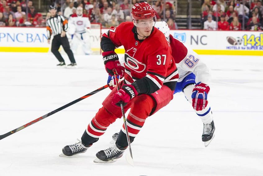  Hurricanes winger Andrei Svechnikov signed an eight-year contract extension worth $62 million U.S. on Thursday.