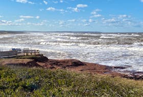 P.E.I. National Park in Cavendish is shown in a 2020 file photo. Visitors are warned to stay out of the water at P.E.I. National Park on Friday, Aug. 27 due to dangerous rip currents. 